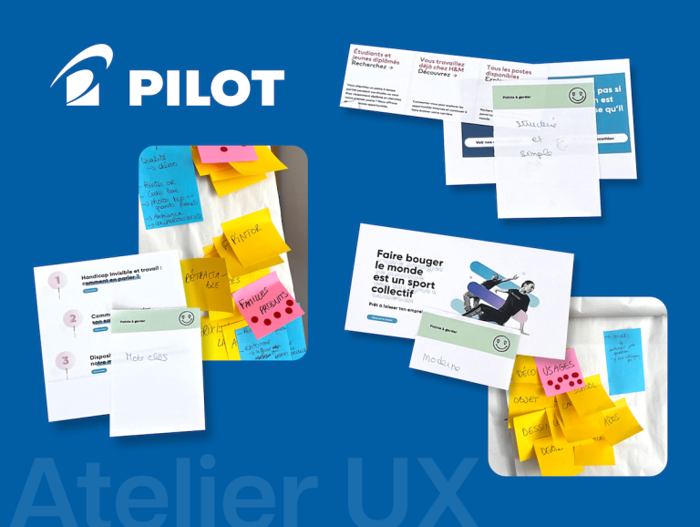 Atelier de co-conception UX avec parcours utilisateurs