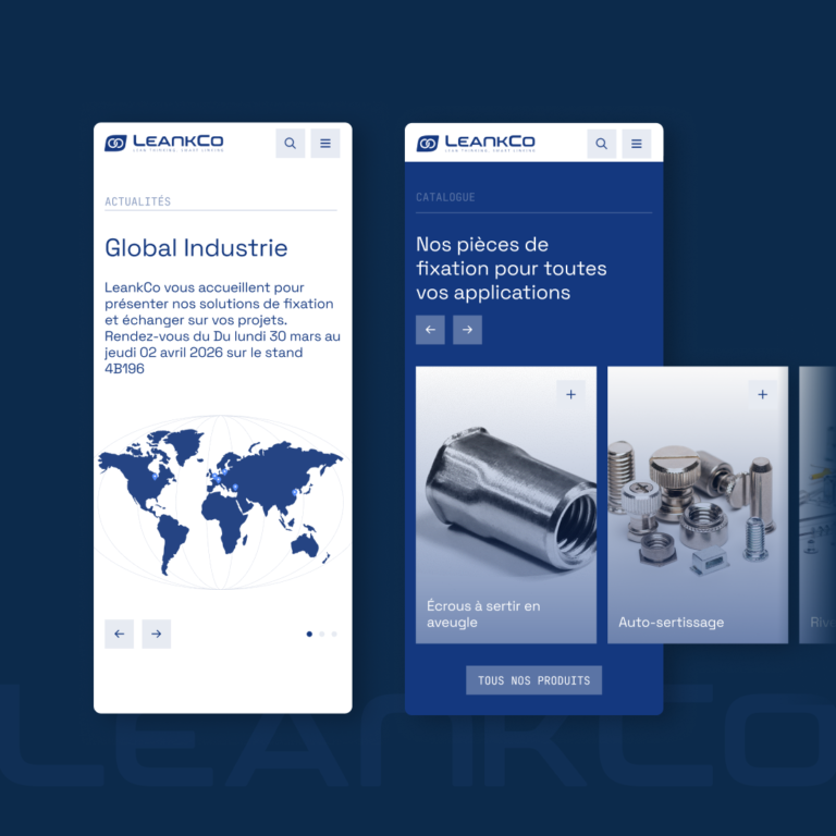 Création site WordPress pour groupe industriel international