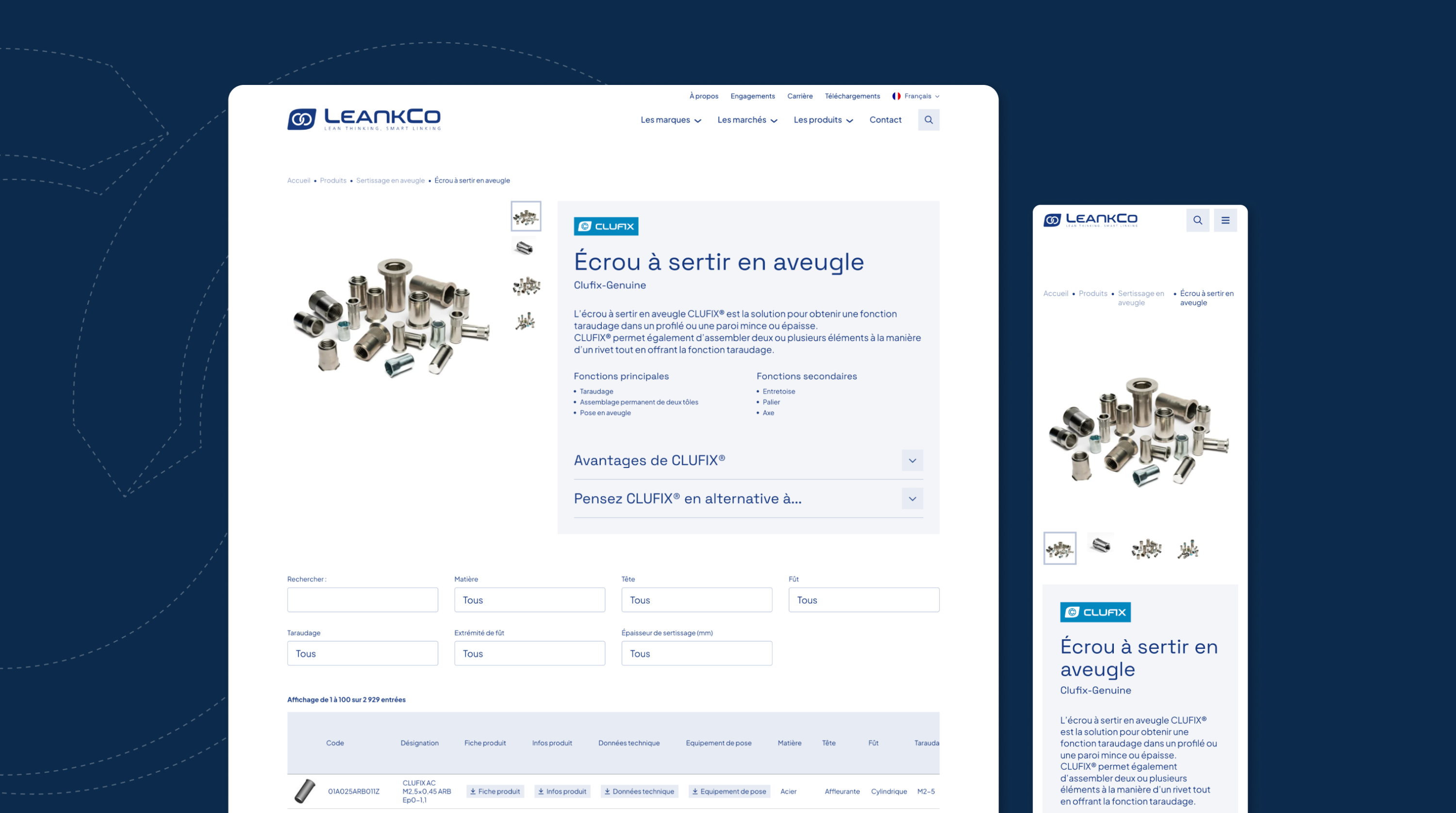 Plateforme Web pour groupe industriel multi-marques
